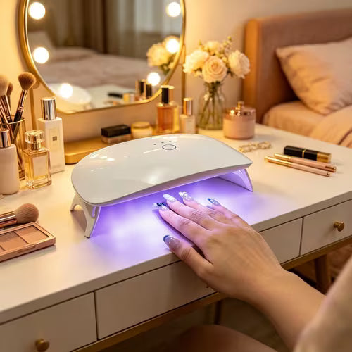 LED Nail Lamp & Gel Nail Light - 8 Lamp Beads